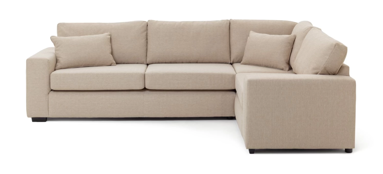 Habitat Eton Fabric Left Hand Corner Sofa - Biege 6 Habitat Eton Fabric Left Hand Corner Sofa - Biege - Image 4