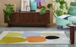 Habitat Geometric Cut Pile Rug - 120X170cm - Multicoloured -Habitat 1179985 R Z001C