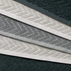 Habitat Zig Zag Terry Pack Of 5 Tea Towels -Habitat 1185182 R Z003A