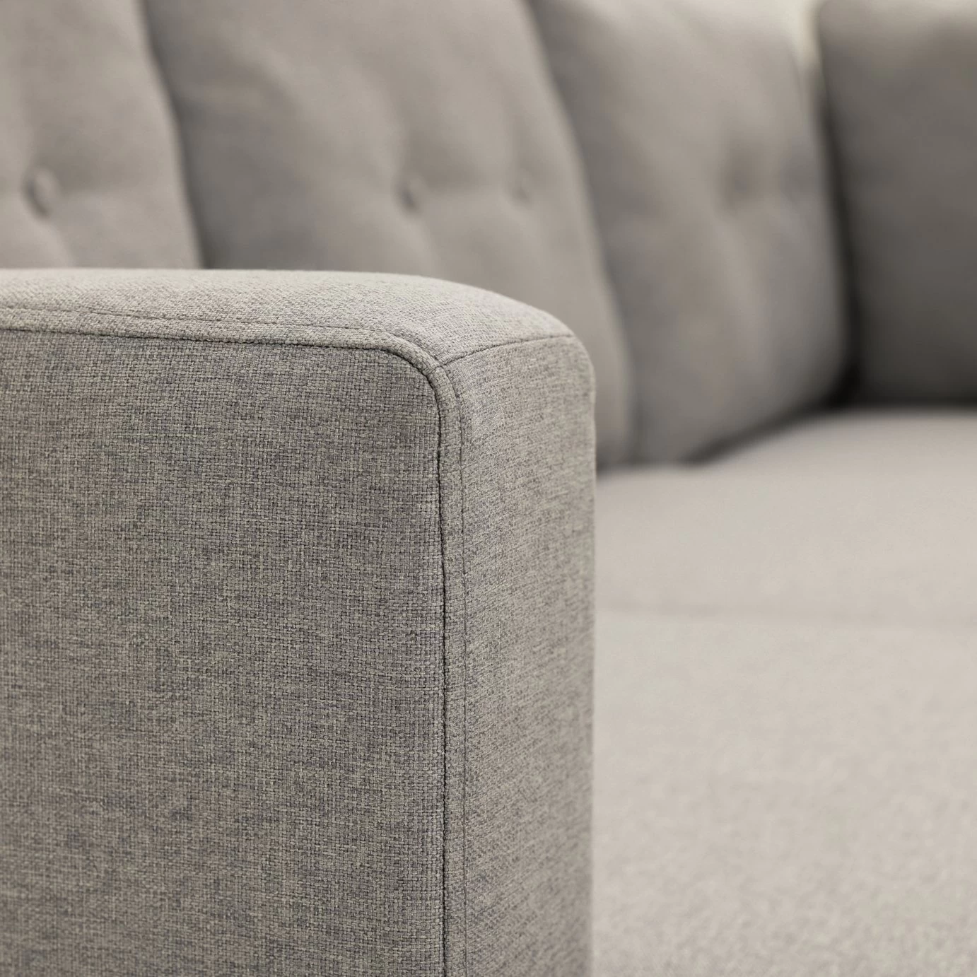 Habitat Joshua Self Assembly Right Hand Corner Sofa – Grey 11 Habitat Joshua Self Assembly Right Hand Corner Sofa – Grey - Image 9