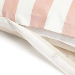 Habitat Summer Haze Stripe Pink Bedding Set - Single -Habitat 1230147 R Z005A