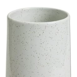 Habitat Reactive Glaze Dipped Ceramic Vase - White -Habitat 1230398 R Z003A