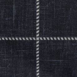 Habitat Grid Check Blue Bedding Set - Single -Habitat 1232815 R B001