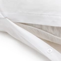 Habitat Cotton Embroidered Leaf White Bedding Set- Single -Habitat 1232994 R Z004A