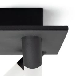 Habitat Metal 4 Light LED Bathroom Flush Ceiling Light-Black -Habitat 1233687 R Z002A