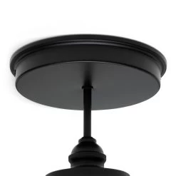 Habitat Globe Metal Bathroom Pendant Light - Black -Habitat 1233797 R Z003A