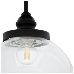 Habitat Globe Metal Bathroom Pendant Light - Black -Habitat 1233797 R Z005A