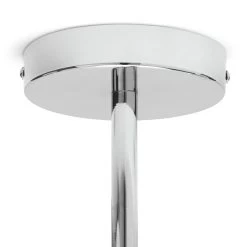Habitat Metal 4 Light Bathroom Flush Ceiling Light - Chrome -Habitat 1233807 R Z003A