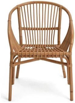 Habitat Erin Rattan Garden Chair - Natural -Habitat 1234301 R Z002A