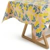 Habitat Lemons Wipe Clean Tablecloth - Multicoloured -Habitat 1234404 R Z001A