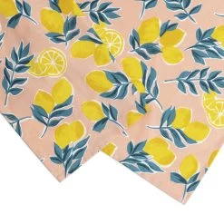 Habitat Lemons Wipe Clean Tablecloth - Multicoloured -Habitat 1234404 R Z003A