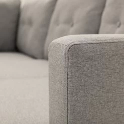 Habitat Joshua Self Assembly Left Hand Corner Sofa - Grey -Habitat 1251267 R Z009A