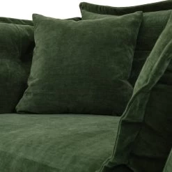 Habitat Jacques Velvet Cuddle Chair - Moss Green 23 Habitat Jacques Velvet Cuddle Chair - Moss Green -Habitat 1252826 R Z008A