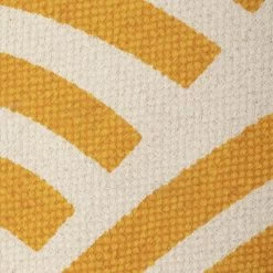 Habitat Global Print Flatweave Rug - 120X170cm - Yellow -Habitat 1256664 R B001