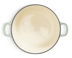 Habitat 3.3 Litre Cast Iron Casserole Dish - Green -Habitat 1258394 R Z002A