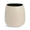 Habitat Curve White Ceramic Planter 2 Habitat Curve White Ceramic Planter -Habitat 1259290 R Z003A