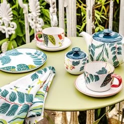 Habitat X Kew Ceramic Teapot -Habitat 1300510 R Z003C