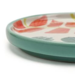 Habitat X Kew Set Of 4 Ceramic Botanical Coasters -Habitat 1300541 R Z003A