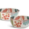 Habitat X Kew Set Of 2 Stoneware Cereal Bowl -Habitat 1300596 R Z001A