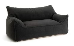 Habitat Kids Double Chair Bean Bag - Charcoal -Habitat 1306789 R Z002A