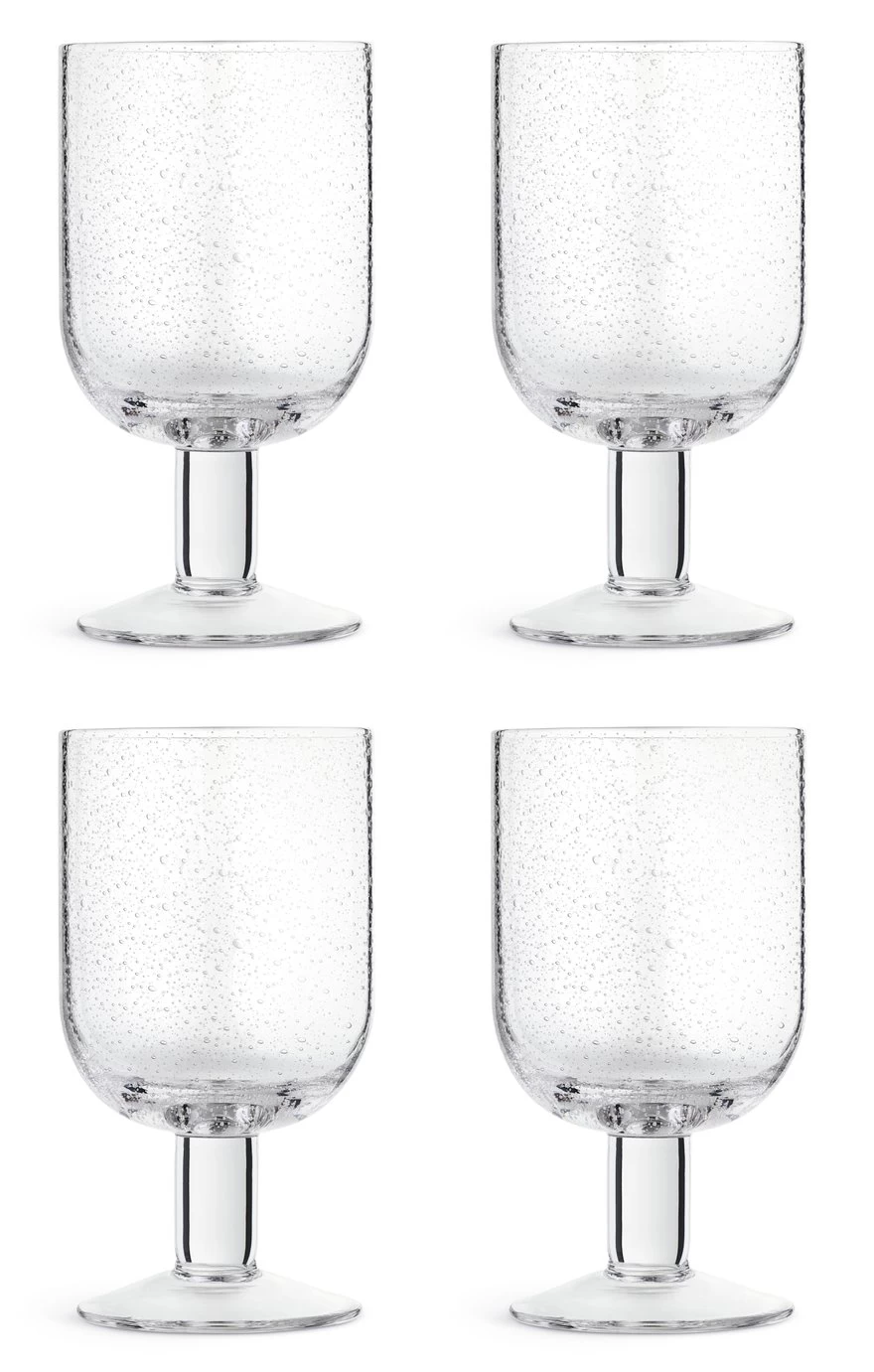 Habitat Bubble Set Of 4 Wine Glasses 3 Habitat Bubble Set Of 4 Wine Glasses