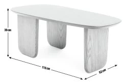 Habitat Xylo Coffee Table - Dark Wood -Habitat 1308024 R E001