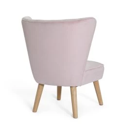 Habitat Alexis Velvet Cocktail Chair - Pink -Habitat 1341225 R Z003A