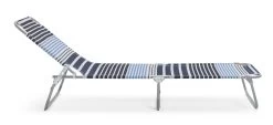 Habitat Folding Metal Sun Lounger - Blue -Habitat 1346141 R Z003A