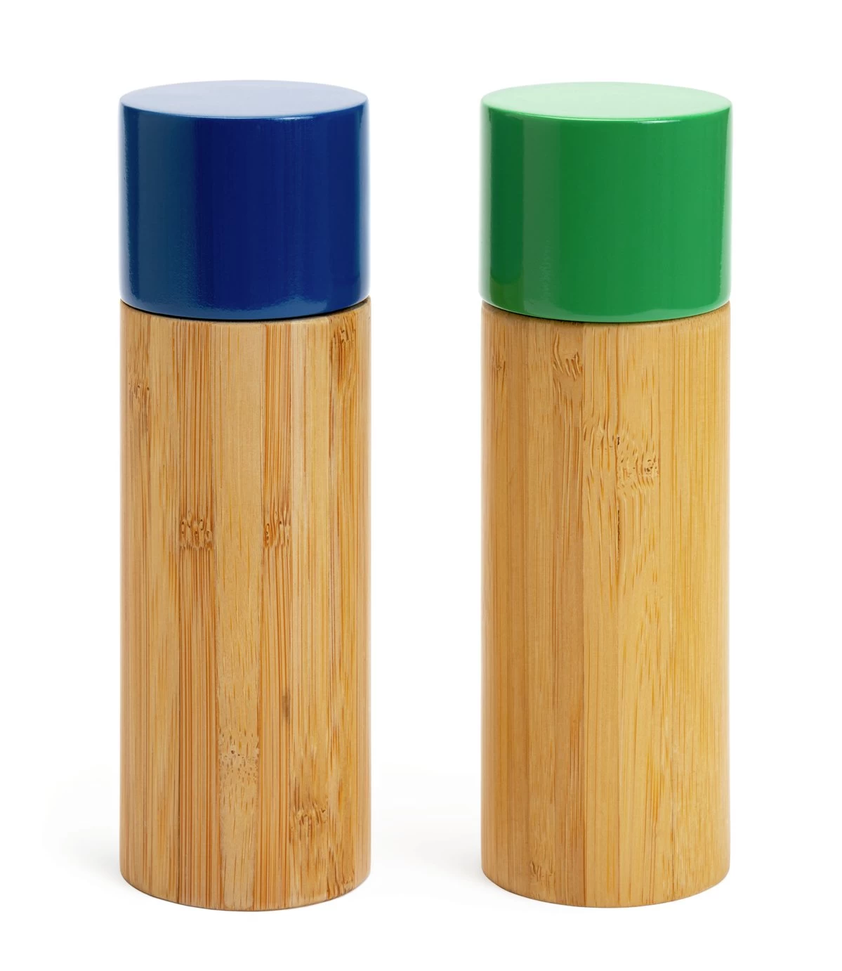 Habitat Emerald Salt And Pepper Mill Set - Blue And Green 3 Habitat Emerald Salt And Pepper Mill Set - Blue And Green