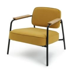 Habitat Jesper Fabric Accent Chair - Yellow 16 Habitat Jesper Fabric Accent Chair - Yellow -Habitat 1402047 R Z002A