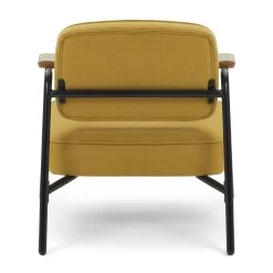 Habitat Jesper Fabric Accent Chair - Yellow 17 Habitat Jesper Fabric Accent Chair - Yellow -Habitat 1402047 R Z003A