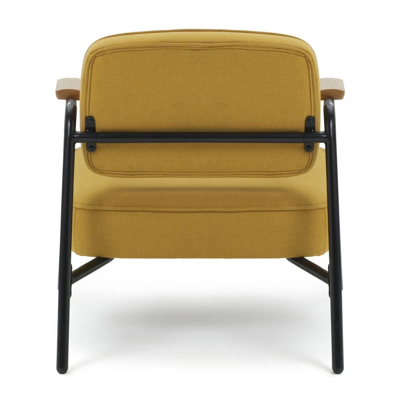 Habitat Jesper Fabric Accent Chair - Yellow 8 Habitat Jesper Fabric Accent Chair - Yellow - Image 6