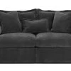 Habitat Jacques Large 3 Seater Sofa - Grey -Habitat 1402542 R Z001A