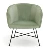 Habitat Jax Metal Accent Chair - Mint Green 2 Habitat Jax Metal Accent Chair - Mint Green -Habitat 1403950 R Z001A