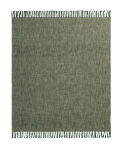 Habitat Recycled Throw - Green - 125x150cm -Habitat 1406775 R Z004A