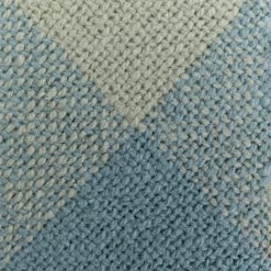 Habitat Gingham Check Cushion - Sage Green - 43x43cm -Habitat 1409143 R B001