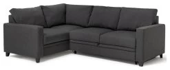 Habitat Seattle Left Corner Fabric Sofa Bed - Charcoal