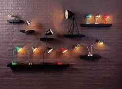 Habitat Bobby Metal Desk Lamp - Silver -Habitat 1719307 R Z004A