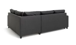 Habitat Seattle Right Corner Fabric Sofa Bed - Charcoal -Habitat 1834196 R Z004A