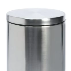 Habitat 12 Litre Round Pedal Bin - Silver -Habitat 1933286 R Z004A