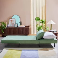 Habitat Roni Single Velvet Chairbed - Mint Green 13 Habitat Roni Single Velvet Chairbed - Mint Green -Habitat 1938669 R Z001C