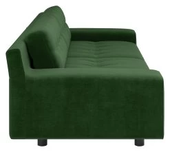 Habitat Hendricks Velvet 4 Seater Sofa - Moss Green -Habitat 1938810 R Z004A
