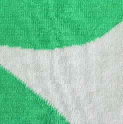 Habitat Floral Pattern Knit Throw - White & Green -125x150cm 9 Habitat Floral Pattern Knit Throw - White & Green -125x150cm -Habitat 1953716 R B001