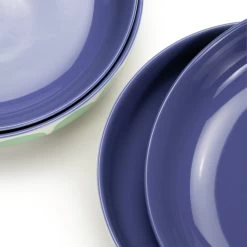 Habitat Abstract 4 Piece Stoneware Pasta Bowl -Habitat 1955941 R Z005A