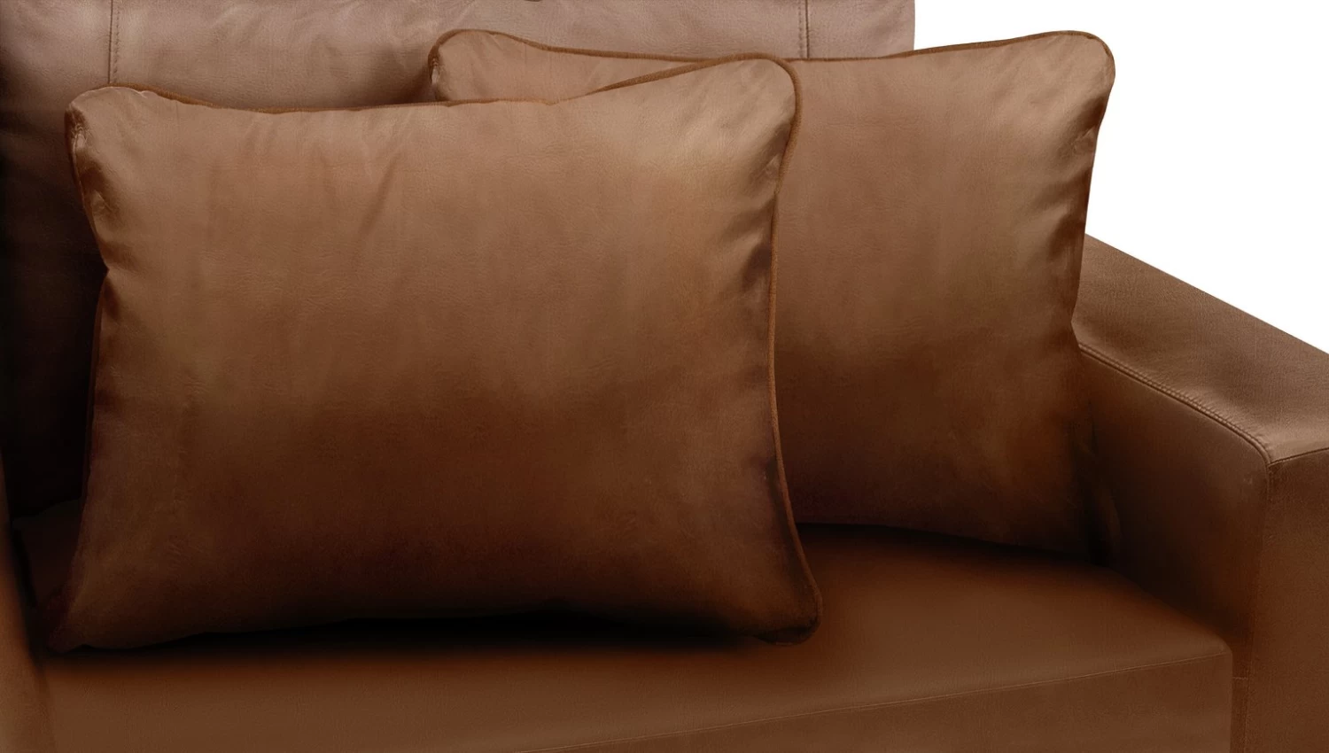 Habitat Eton Leather Right Hand Corner Sofa - Tan 9 Habitat Eton Leather Right Hand Corner Sofa - Tan - Image 7