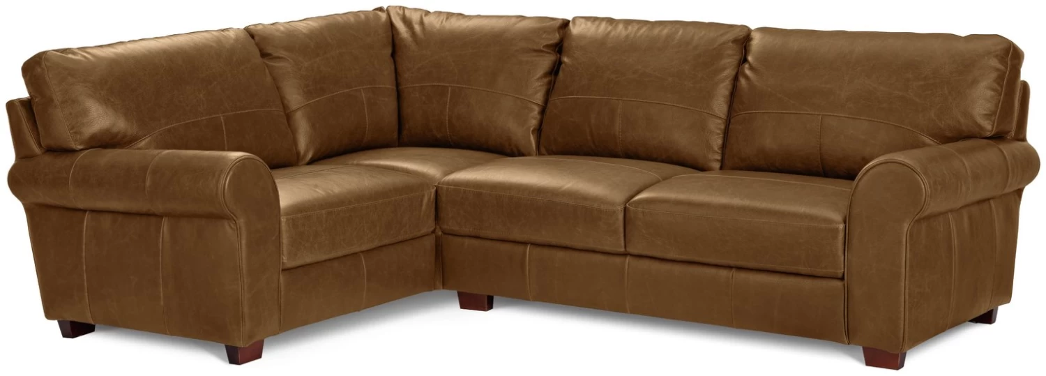 Habitat Salisbury Leather Right Hand Corner Sofa - Tan 3 Habitat Salisbury Leather Right Hand Corner Sofa - Tan