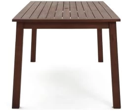 Habitat Amalfi 6 Seater Wooden Patio Set - Brown -Habitat 1993501 R Z003A