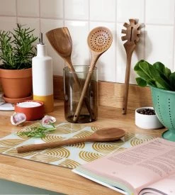 Habitat Global 4 Piece Wooden Utensils Set - Natural -Habitat 1998915 R Z001C