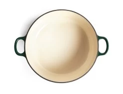 Habitat 5.3 Litre Cast Iron Casserole Dish - Green 9 Habitat 5.3 Litre Cast Iron Casserole Dish - Green -Habitat 2003610 R Z002A