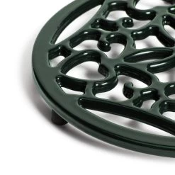 Habitat Cast Iron Trivet - Green -Habitat 2004932 R Z003A